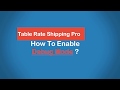 How to Get Debug Request and Response in WooCommerce Table Rate Shipping Pro plugin..?