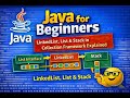 Java for Beginners | LinkedList, List & Stack in Collection Framework Explained