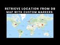 Creating Google Map with Custom Markers | Live Data From Database | Google Maps Javascript