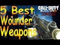 TOP 5 BEST WONDER WEAPONS! (Black Ops 3 Zombies)