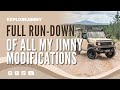 FULL REVIEW OF MY SUZUKI JIMNY JB74 MODIFICATIONS