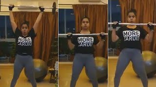 Actress Pragathi MIND BL0CKING Energy Level | Pragathi Fitness | Daily Culture