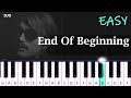 Djo - End Of Beginning  ~   EASY PIANO TUTORIAL