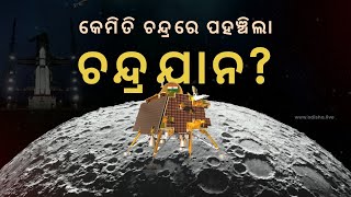 କେମିତି ଚନ୍ଦ୍ରରେ ପହଞ୍ଚିଲା ଚନ୍ଦ୍ରଯାନ? | How Did Chandrayaan Land on the Moon?