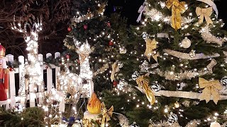 Ein schönen Nikolausabend in Berschweiler bei Baumholder..Weihnachtshaus