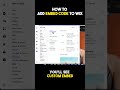 Wix Tutorial for Beginners: How To Add HTML Code or Embed Codes in Wix #shorts
