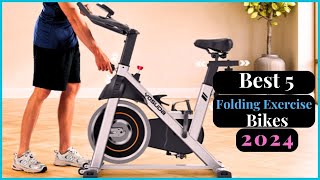 TOP 5 Best Folding Exercise Bikes of 2024 | Reviews & Buyer's Guide