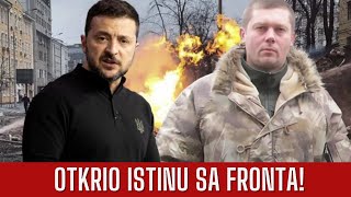 UKRAJINSKI OFICIR OTKRIO PRAVO STANJE NA FRONTU! KOMANDA NAMERNO OVO RADI!