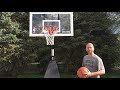 spalding hybrid portable basketball hoop