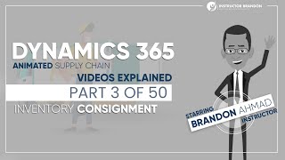 Dynamics 365 Animated Supply Chain Videos Explained Part 3 of 50 - Inventory Consignment