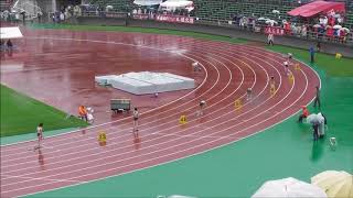 女子4×100mR_予選5組_第71回北海道高校陸上20180612