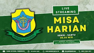 Misa Harian - Rabu, 19 Februari 2025 - 05.30 WIB - Katedral Purwokerto