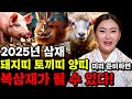 【미리보는 2025년 삼재특집】 2025년 최악의 삼재띠 vs 최고의 복삼재는 어떤 띠가 있을까? 토끼띠 양띠 돼지띠 삼재띠 필수시청 / 신점으로본 복삼재띠 운세 / 평택 용한점집