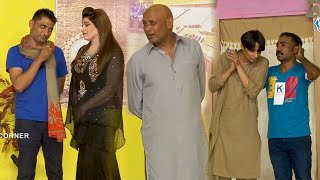 Amjad Rana with Semi Khan and Akram Udas | Comedy Clip | Stage Drama 2022 | Punjabi Stage Drama