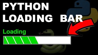 Python Loading Bar (EASY!) 2022