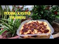 PUDING KASTAD TIRAMISU [ mudah dan sedap ]