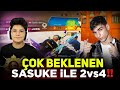 BİR SASUKE, BİR DOĞUKAN BUNY ! 2vs4 HARİTAYI ALT ÜST ETTİK ! / PUBG MOBİLE