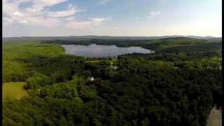 DJI Phantom Fly over near Jenness Pond in New Hampshire