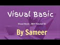 Visual Basic  NET Tutorial 18   Understanding Do While   , Do Until   Loop in VB NET | Sameer