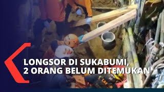 3 Pekerja Bangunan Tertimbun Tanah Longsor di Sukabumi, 2 Orang Belum Ditemukan