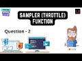 Sampler Function | JavaScript Interview Question - 2
