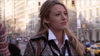 Gossip Girl 1x01 First Blair & Serena face-off on the Met Steps