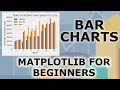 Matplotlib Tutorial Part 2: Bar Charts