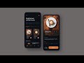 coffee UI 👨🏽‍💻 cloning dribbble designs using FLUTTER ♡
