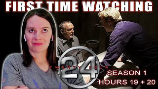 24 - Twenty Four | Season 1 - Ep 19 & 20 | TV Reaction | First Time Watching | Who Is The Prisoner?!