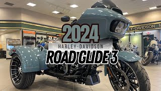 2024 Harley-Davidson Road Glide 3 in Sharkskin Blue