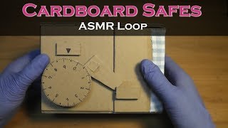 ASMR Loop:  Cardboard Safes – 41 mins