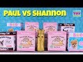 Boo Grumpy Cat Pusheen Paul vs Shannon Blind Box Challenge | PSToyReviews