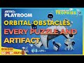 ASTRO's PLAYROOM SSD Speedway | Orbital Obstacles All Puzzles and Artifacts