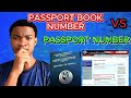 Where do I locate My Passport Book Number?