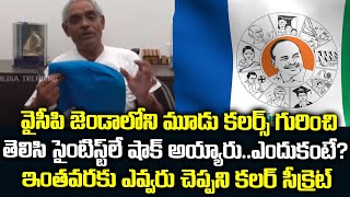 వైసీపీ జెండా చూసి సైంటిస్ట్ లే అదిరిపోయారు | Tipparaju Gives Calrity On YSRCP Flag|NN Media Trending