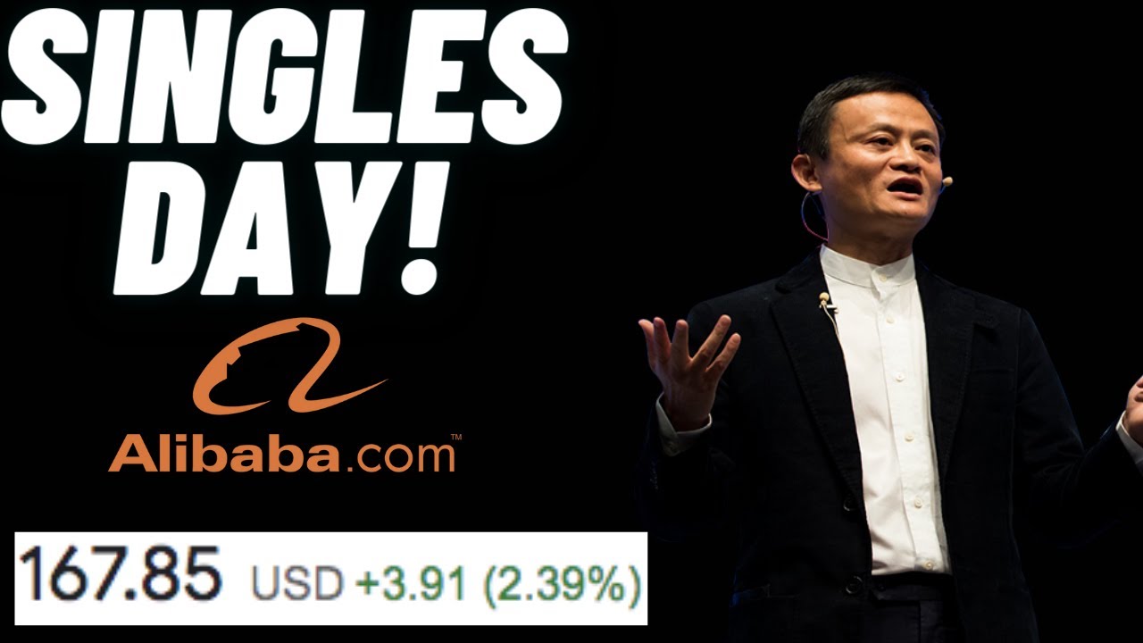 Alibaba (BABA) Stock Soars On Singles Day Record Sales! - YouTube