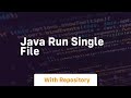java run single file