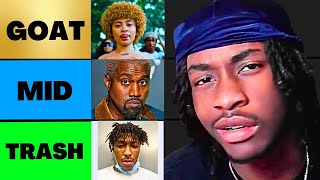 The Worst Rapper Tier List EVER...