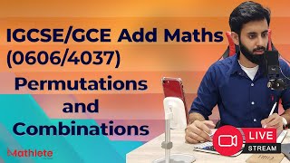 O level/IGCSE Add Maths - Permutations and Combinations - (Past Papers)