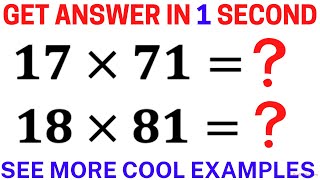 No Calculators. Use this Easy Trick | How to Multiply Symmetric Numbers Instantly?