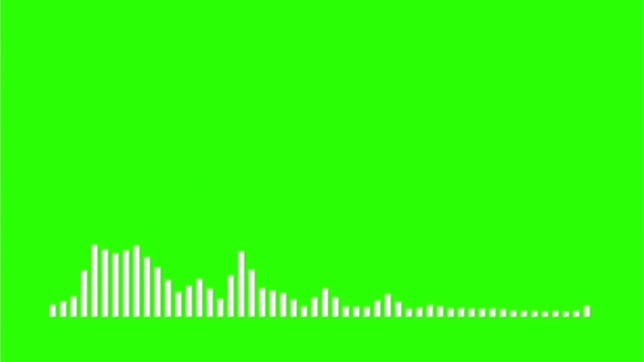 10 Minutes Audio Spectrum Green Screen Effects - YouTube