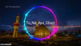 TU Na Aya Ghazi Noha (slow and reverb) with lyrics by DA Production