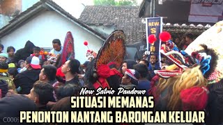 Barongan Galak Ditantang Penonton Jobo Pager.. Rampokan NEW SATRIO PANDOWO Live Tales Cakruk