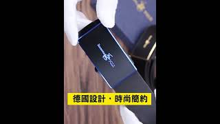 pulo牛皮自動扣潮流腰帶