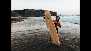 Sunset Surfing Warm Up | Surf Camp Portugal