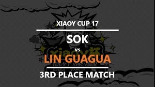 WC3 - XiaoY Cup 17 - 3rd Place Match: [ORC] Lin Guagua vs. Sok [HU]