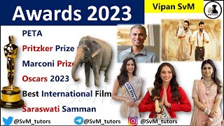 Awards and honours 2023 current affairs | Top Mcq | पुरस्कार एवं सम्मान 2022|Puraskar aur samman