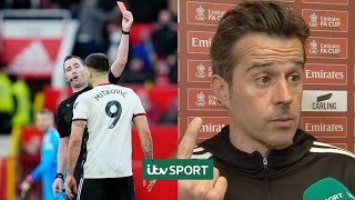 A lengthy suspension for Mitrovic? Marco Silva reacts to Fulham's 90 seconds of madness | ITV Sport