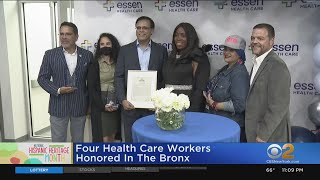 Four Health Care Workers Honored In The Bronx