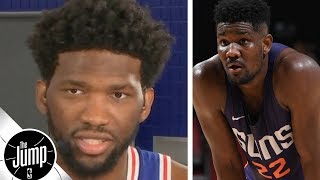 Joel Embiid on Deandre Ayton: 'He's about to get his a-- kicked' | The Jump | ESPN